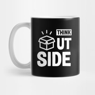 Think out side the box Mug